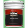 BEHR PREMIUM PLUS 5 gal. #P390-5 Garden Stroll Flat Exterior Paint & Primer