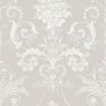 Laura Ashley Josette White and Dove Grey Unpasted Removable Strippable Wallpaper