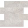 Avant Macadam Gray Stone 11.81 in. x 10.82 in. 3.5mm Stone Peel and Stick Backsplash Tiles (8pcs/7.12 sq.ft Per Case)