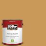 BEHR PREMIUM PLUS 1 gal. #PMD-104 Amber Glass Flat Low Odor Interior Paint & Primer