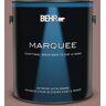 BEHR MARQUEE 1 gal. #130F-5 Mushroom Basket Satin Enamel Exterior Paint & Primer