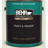 BEHR PREMIUM PLUS 1 gal. #S370-1 Positive Energy Semi-Gloss Enamel Exterior Paint & Primer