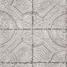 Chesapeake 56.4 sq. ft. Susanna Taupe Vintage Tin Tile Wallpaper