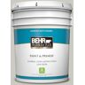 BEHR PREMIUM PLUS 5 gal. #790C-3 Dolphin Fin Satin Enamel Low Odor Interior Paint & Primer