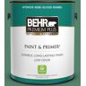 BEHR PREMIUM PLUS 1 gal. #M420-6 Tournament Field Semi-Gloss Enamel Low Odor Interior Paint & Primer