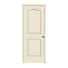 JELD-WEN 24 in. x 80 in. Camden Primed Left-Hand Textured Solid Core Molded Composite MDF Single Prehung Interior Door