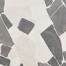 Ivy Hill Tile Countryside Flagstone Island Gray 39.37 in. x 39.37 in. Honed Marble Mosaic Floor and Wall Tile (10.76 sq. ft./Each)