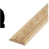 DecraMold DM 1054EM 5/8 in. x 3-1/8 in. Southwestern Design Pattern Solid Pine Base Molding