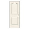 JELD-WEN 28 in. x 80 in. Camden Vanilla Painted Left-Hand Textured Molded Composite Single Prehung Interior Door