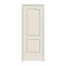 JELD-WEN 24 in. x 80 in. Continental Primed Left-Hand Smooth Solid Core Molded Composite MDF Single Prehung Interior Door