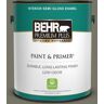 BEHR PREMIUM PLUS 1 gal. #BXC-44 Pepper Mill Semi-Gloss Enamel Low Odor Interior Paint & Primer