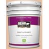 BEHR PREMIUM PLUS 5 gal. #BIC-01 Fabulous Fawn Eggshell Enamel Low Odor Interior Paint & Primer