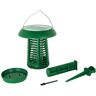 Bite Shield Solar-Powered Insect Zapper, UV Light Lure Low-Voltage Grid Outdoor Flying Pest Control