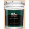 BEHR PREMIUM PLUS 5 gal. #BXC-64 Shortbread Cookie Semi-Gloss Enamel Exterior Paint & Primer