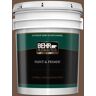 BEHR PREMIUM PLUS 5 gal. #280F-7 Breakfast Blend Semi-Gloss Enamel Exterior Paint & Primer