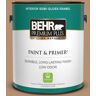 BEHR PREMIUM PLUS 1 gal. #S240-5 Poncho Semi-Gloss Enamel Low Odor Interior Paint & Primer