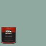 BEHR PREMIUM PLUS 1 qt. #S430-4 Green Meets Blue Flat Exterior Paint & Primer