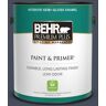 BEHR PREMIUM PLUS 1 gal. #MQ5-10 Secret Society Semi-Gloss Enamel Low Odor Interior Paint & Primer