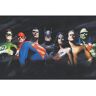 RoomMates Alex Ross - Justice League Multicolor Peel and Stick Wallpaper Mural