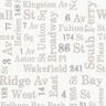 Advantage Ellis Taupe Typography Paper Strippable Wallpaper (Covers 56.4 sq. ft.)