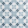 Ivy Hill Tile Aster Cross Square 9 in. x 9 in. Matte Porcelain Floor and Wall Tile (6.99 sq. ft./Case)