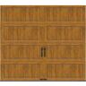 Clopay Gallery Steel Long Panel 9 ft x 7 ft Insulated 18.4 R-Value Wood Look Medium Garage Door without Windows