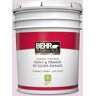 BEHR PREMIUM PLUS 5 gal. #CE-03 Unfading Dusk Hi-Gloss Enamel Interior/Exterior Paint & Primer