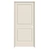 JELD-WEN 24 in. x 80 in. Primed Left-Hand C2020 2-Panel Square Top Premium Composite Single Prehung Interior Door