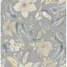 Scott Crestwood Grey Matte Crowned Crane Non-Pasted Non-Woven Paper Wallpaper