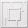 Ekena Millwork 1 in. P X 8-1/4 in. C X 24 in. OD Knox Architectural Grade PVC Contemporary Ceiling Medallion