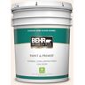 BEHR PREMIUM PLUS 5 gal. #250C-1 Bermuda Shell Semi-Gloss Enamel Low Odor Interior Paint & Primer