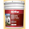 BEHR 5 gal. #P260-4 Banana Mania Satin Interior/Exterior Masonry, Stucco and Brick Paint