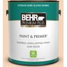 BEHR PREMIUM PLUS 1 gal. #BXC-37 Miami Stucco Semi-Gloss Enamel Low Odor Interior Paint & Primer