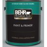 BEHR PREMIUM PLUS 1 gal. #730F-4 Flint Smoke Semi-Gloss Enamel Exterior Paint & Primer