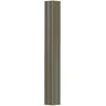 AFCO 9' x 3" Endura-Aluminum Column, Square Shaft (Load-Bearing), Non-Tapered, Fluted, Clay