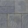 Nantucket Pavers Patio-on-a-Pallet 10 ft. x 10 ft. Concrete Gray Variegated Basket Weave Yorkstone Paver (37 Pieces/100 Sq. Ft.)