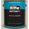 BEHR PREMIUM PLUS 1 gal. #BXC-56 Stone Creek Satin Enamel Exterior Paint & Primer