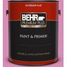 BEHR PREMIUM PLUS 1 gal. #P120-3 High Maintenance Flat Exterior Paint & Primer