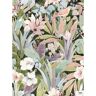 NextWall 30.75 sq. ft. Forest and Petal Pink Blossoming Birds Vinyl Peel and Stick Wallpaper Roll