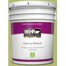 BEHR PREMIUM PLUS 5 gal. #410D-4 Asparagus Eggshell Enamel Low Odor Interior Paint & Primer