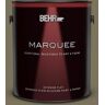 BEHR MARQUEE 1 gal. #380F-7 Crocodile Flat Exterior Paint & Primer