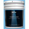 BEHR MARQUEE 5 gal. #550B-4 Costa Rica Blue Satin Enamel Exterior Paint & Primer