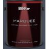 BEHR MARQUEE 1 gal. #MQ5-10 Secret Society Flat Exterior Paint & Primer