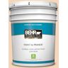 BEHR PREMIUM PLUS 5 gal. #BXC-37 Miami Stucco Satin Enamel Low Odor Interior Paint & Primer