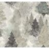 Seabrook Designs Soft Landscape Forest Metallic Greige, Powder Blue, and Ivory Paper Strippable Roll (Covers 60.75 sq. ft.)