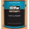 BEHR PREMIUM PLUS 1 gal. #M230-5 Sweet Curry Satin Enamel Exterior Paint & Primer