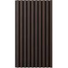 Ekena Millwork AcousticPro 1 in. x 1 ft. x 8 ft. Noise Cancelling Traditional MDF Sound Absorbing Panel in Ebony Premium (2-Pack)