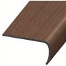 ASPEN FLOORING Verge 1 in. Thick x 2 in. Width x 94 in. Length Rigid Core Stair Nose Vinyl Molding