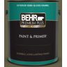 BEHR PREMIUM PLUS 1 gal. #PPU9-01 Alligator Skin Semi-Gloss Enamel Exterior Paint & Primer