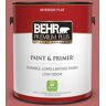 BEHR PREMIUM PLUS 1 gal. #MQ1-11 Drama Queen Flat Low Odor Interior Paint & Primer